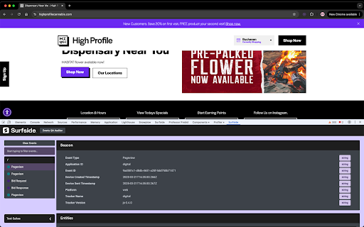 Surfside Inspector from Chrome web store to be run with OffiDocs Chromium online Surfside Inspector from Chrome web store to be run with OffiDocs Chromium online