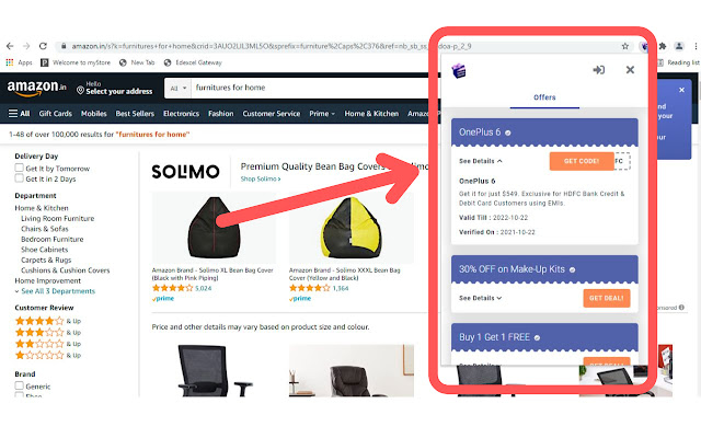 SurpriseCoupons from Chrome web store to be run with OffiDocs Chromium online SurpriseCoupons from Chrome web store to be run with OffiDocs Chromium online