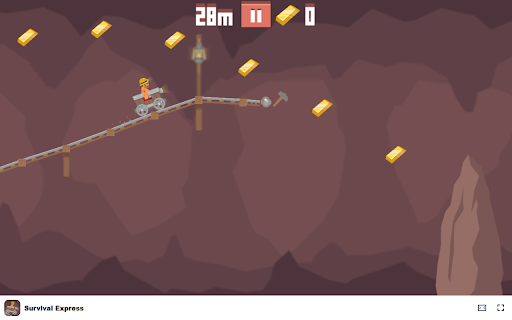 Survival Express Game How far can you go without crashing? from Chrome web store to be run with OffiDocs Chromium online Survival Express Game How far can you go without crashing? from Chrome web store to be run with OffiDocs Chromium online