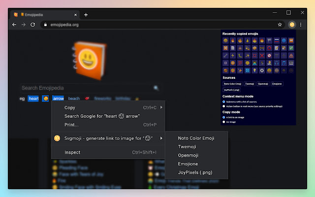 Svgmoji from Chrome web store to be run with OffiDocs Chromium online Svgmoji from Chrome web store to be run with OffiDocs Chromium online