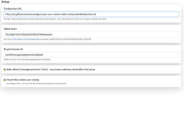 Sync AWS Extend Switch Roles from Chrome web store to be run with OffiDocs Chromium online Sync AWS Extend Switch Roles from Chrome web store to be run with OffiDocs Chromium online