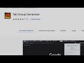 Tab Group Generator from Chrome web store to be run with OffiDocs Chromium online Tab Group Generator from Chrome web store to be run with OffiDocs Chromium online