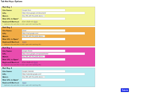 Tab Hot Keys from Chrome web store to be run with OffiDocs Chromium online Tab Hot Keys from Chrome web store to be run with OffiDocs Chromium online