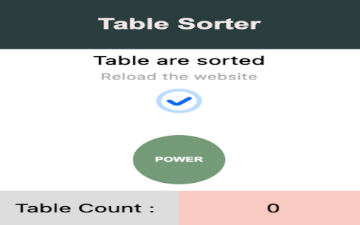 Table Sorter from Chrome web store to be run with OffiDocs Chromium online Table Sorter from Chrome web store to be run with OffiDocs Chromium online