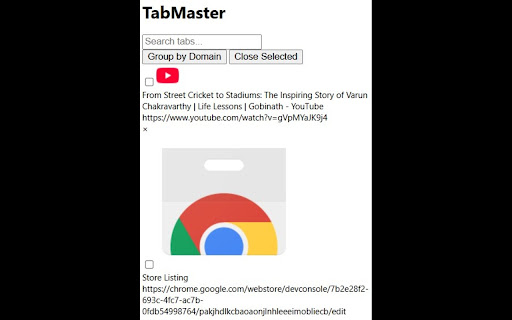 TabMaster: Simple Tab Manager from Chrome web store to be run with OffiDocs Chromium online TabMaster: Simple Tab Manager from Chrome web store to be run with OffiDocs Chromium online