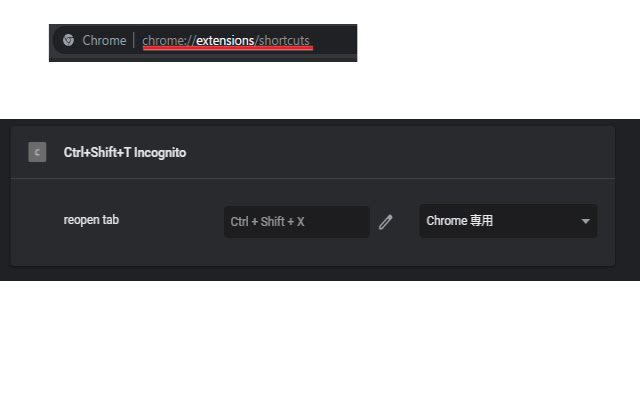 Tab reopen key on incognito mode from Chrome web store to be run with OffiDocs Chromium online Tab reopen key on incognito mode from Chrome web store to be run with OffiDocs Chromium online