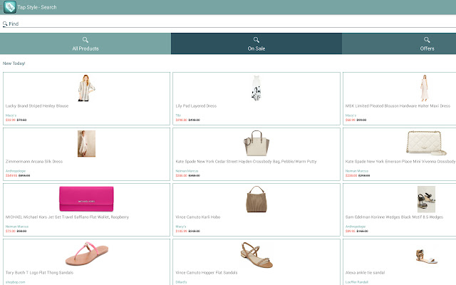 Tap Style Fashion Shopping from Chrome web store to be run with OffiDocs Chromium online Tap Style Fashion Shopping from Chrome web store to be run with OffiDocs Chromium online