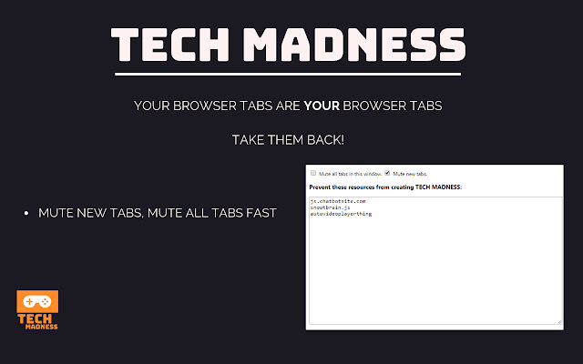 Tech Madness from Chrome web store to be run with OffiDocs Chromium online Tech Madness from Chrome web store to be run with OffiDocs Chromium online