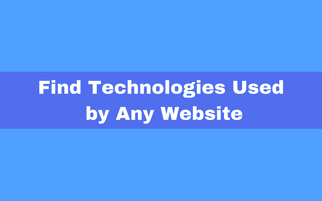 Technology Finder by SalesBlink from Chrome web store to be run with OffiDocs Chromium online Technology Finder by SalesBlink from Chrome web store to be run with OffiDocs Chromium online