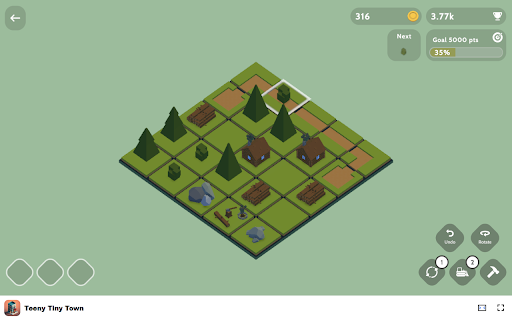 Teeny Tiny Town Game How prosperous can your cities become? from Chrome web store to be run with OffiDocs Chromium online Teeny Tiny Town Game How prosperous can your cities become? from Chrome web store to be run with OffiDocs Chromium online