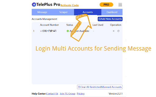 TelePlus Multi Accounts Sender from Chrome web store to be run with OffiDocs Chromium online TelePlus Multi Accounts Sender from Chrome web store to be run with OffiDocs Chromium online