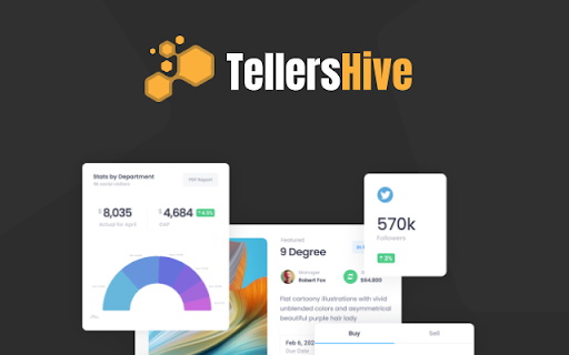 TellersHive Build your brand with personalized content. from Chrome web store to be run with OffiDocs Chromium online TellersHive Build your brand with personalized content. from Chrome web store to be run with OffiDocs Chromium online