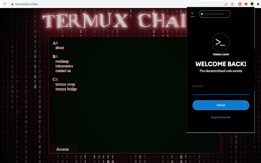Termux Wallet from Chrome web store to be run with OffiDocs Chromium online Termux Wallet from Chrome web store to be run with OffiDocs Chromium online