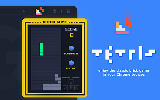 Tetri. Classic Brick Game from Chrome web store to be run with OffiDocs Chromium online Tetri. Classic Brick Game from Chrome web store to be run with OffiDocs Chromium online