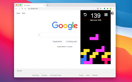 Tetrys Falling blocks from Chrome web store to be run with OffiDocs Chromium online Tetrys Falling blocks from Chrome web store to be run with OffiDocs Chromium online