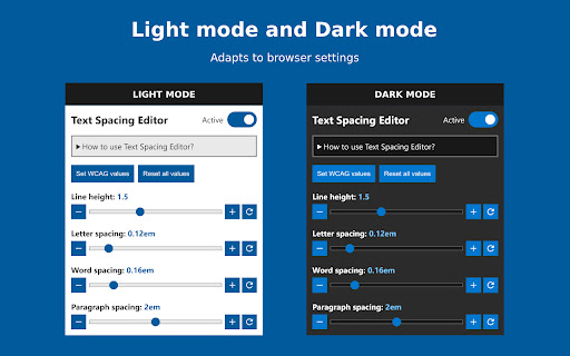 Text Spacing Editor from Chrome web store to be run with OffiDocs Chromium online Text Spacing Editor from Chrome web store to be run with OffiDocs Chromium online