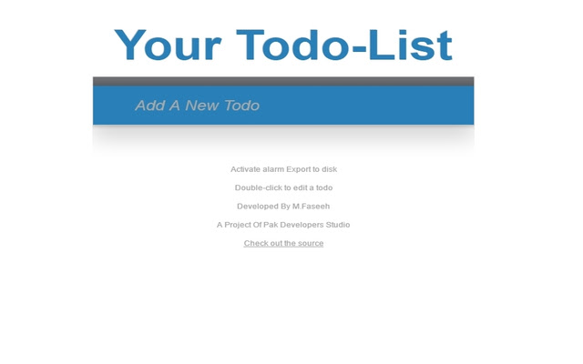 The Best Todo from Chrome web store to be run with OffiDocs Chromium online The Best Todo from Chrome web store to be run with OffiDocs Chromium online