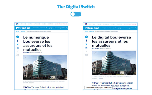 The Digital Switch from Chrome web store to be run with OffiDocs Chromium online The Digital Switch from Chrome web store to be run with OffiDocs Chromium online