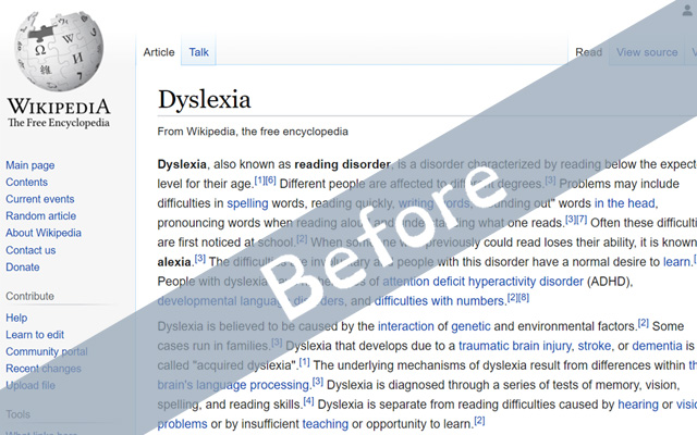 The Dyslexicator from Chrome web store to be run with OffiDocs Chromium online The Dyslexicator from Chrome web store to be run with OffiDocs Chromium online