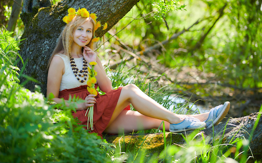 The girl and the bracelet on her head from Chrome web store to be run with OffiDocs Chromium online The girl and the bracelet on her head from Chrome web store to be run with OffiDocs Chromium online