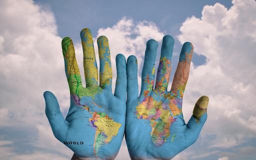 The hand that hugs the world from Chrome web store to be run with OffiDocs Chromium online The hand that hugs the world from Chrome web store to be run with OffiDocs Chromium online