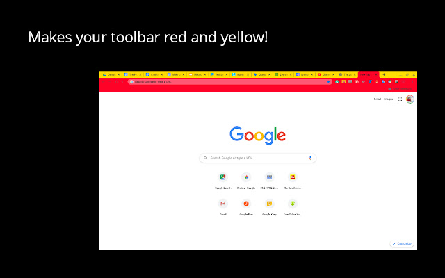 The SunShining Simple Yellow and Red Theme from Chrome web store to be run with OffiDocs Chromium online The SunShining Simple Yellow and Red Theme from Chrome web store to be run with OffiDocs Chromium online