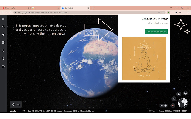 The Zen Quote Extension from Chrome web store to be run with OffiDocs Chromium online The Zen Quote Extension from Chrome web store to be run with OffiDocs Chromium online