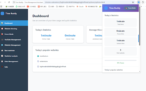 Time Buddy Time Management Assistant from Chrome web store to be run with OffiDocs Chromium online Time Buddy Time Management Assistant from Chrome web store to be run with OffiDocs Chromium online