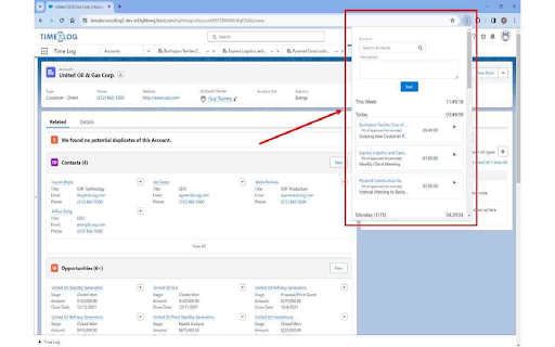 Time Log from Chrome web store to be run with OffiDocs Chromium online Time Log from Chrome web store to be run with OffiDocs Chromium online