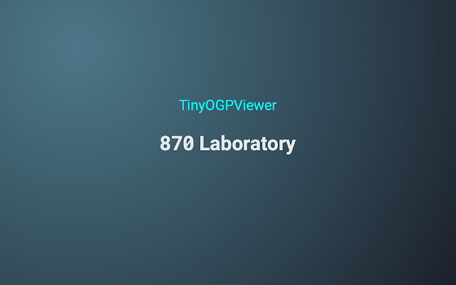 TinyOGPViewer from Chrome web store to be run with OffiDocs Chromium online TinyOGPViewer from Chrome web store to be run with OffiDocs Chromium online