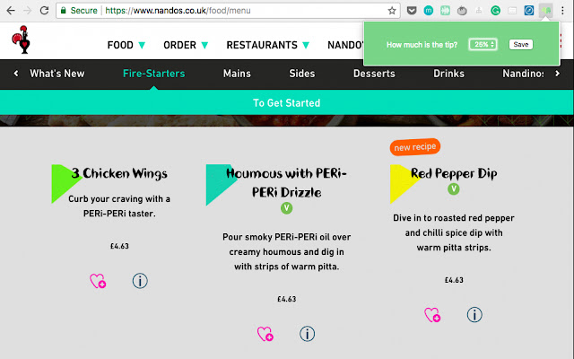 Tip Adder from Chrome web store to be run with OffiDocs Chromium online Tip Adder from Chrome web store to be run with OffiDocs Chromium online