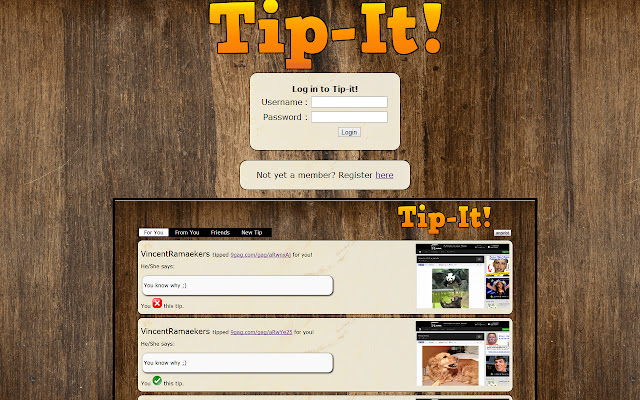 Tip It! from Chrome web store to be run with OffiDocs Chromium online Tip It! from Chrome web store to be run with OffiDocs Chromium online