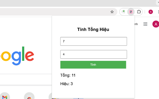 Tính Tổng Hiệu Hai Số 789club from Chrome web store to be run with OffiDocs Chromium online Tính Tổng Hiệu Hai Số 789club from Chrome web store to be run with OffiDocs Chromium online