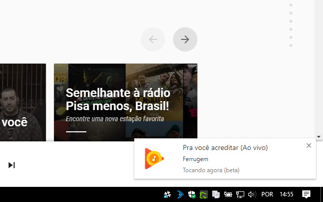 Tocando agora (beta) from Chrome web store to be run with OffiDocs Chromium online Tocando agora (beta) from Chrome web store to be run with OffiDocs Chromium online
