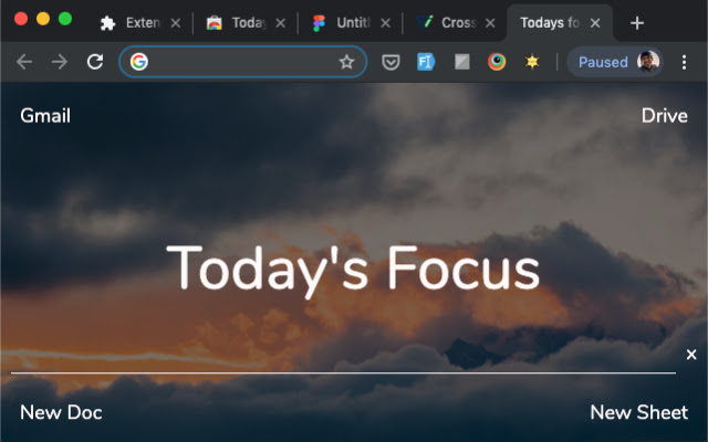 Todays Focus from Chrome web store to be run with OffiDocs Chromium online Todays Focus from Chrome web store to be run with OffiDocs Chromium online