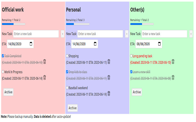 Todo and Journaling System from Chrome web store to be run with OffiDocs Chromium online Todo and Journaling System from Chrome web store to be run with OffiDocs Chromium online