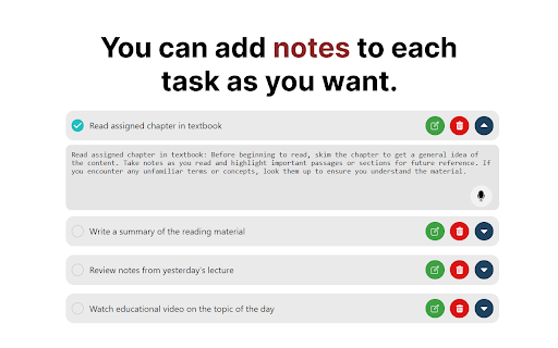 ToDoList for Chrome | by voice from Chrome web store to be run with OffiDocs Chromium online ToDoList for Chrome | by voice from Chrome web store to be run with OffiDocs Chromium online