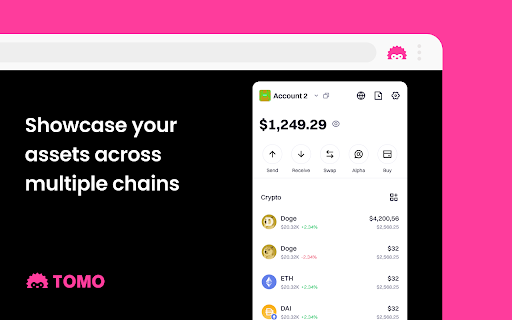 Tomo Wallet from Chrome web store to be run with OffiDocs Chromium online Tomo Wallet from Chrome web store to be run with OffiDocs Chromium online