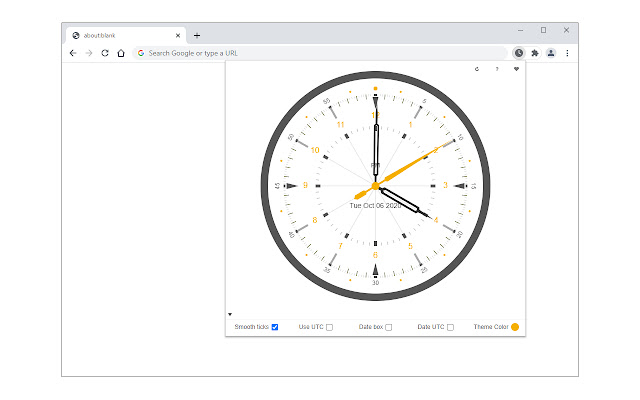 Toolbar Clock from Chrome web store to be run with OffiDocs Chromium online Toolbar Clock from Chrome web store to be run with OffiDocs Chromium online