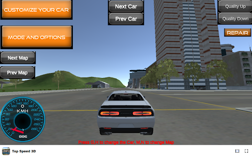 Top Speed 3D Game Customize your dream car with endless options! from Chrome web store to be run with OffiDocs Chromium online Top Speed 3D Game Customize your dream car with endless options! from Chrome web store to be run with OffiDocs Chromium online