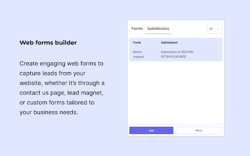 Touchlead from Chrome web store to be run with OffiDocs Chromium online Touchlead from Chrome web store to be run with OffiDocs Chromium online