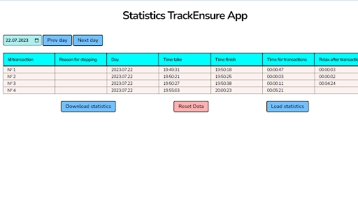 TrackEnsure Stopwatch from Chrome web store to be run with OffiDocs Chromium online TrackEnsure Stopwatch from Chrome web store to be run with OffiDocs Chromium online