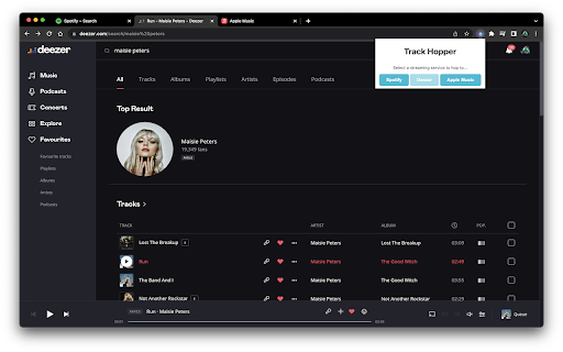 Track Hopper from Chrome web store to be run with OffiDocs Chromium online Track Hopper from Chrome web store to be run with OffiDocs Chromium online