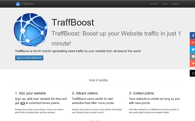 Traffic Boost from Chrome web store to be run with OffiDocs Chromium online Traffic Boost from Chrome web store to be run with OffiDocs Chromium online