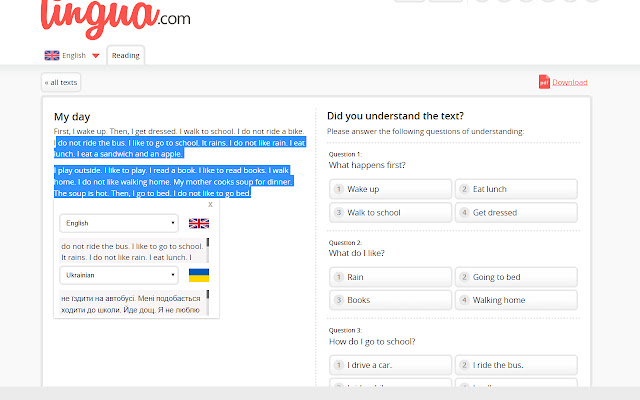 Translate selected text from Chrome web store to be run with OffiDocs Chromium online Translate selected text from Chrome web store to be run with OffiDocs Chromium online