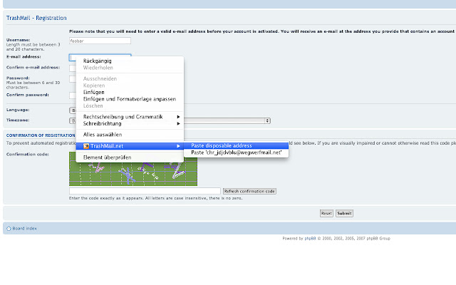 TrashMail.com: Create disposable address from Chrome web store to be run with OffiDocs Chromium online TrashMail.com: Create disposable address from Chrome web store to be run with OffiDocs Chromium online