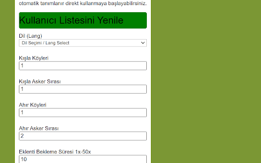 Travian Pvp Server Bot 2024 from Chrome web store to be run with OffiDocs Chromium online Travian Pvp Server Bot 2024 from Chrome web store to be run with OffiDocs Chromium online
