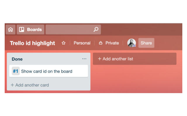 Trello id highlight from Chrome web store to be run with OffiDocs Chromium online Trello id highlight from Chrome web store to be run with OffiDocs Chromium online