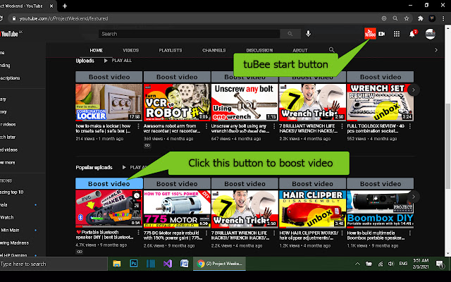 tuBee from Chrome web store to be run with OffiDocs Chromium online tuBee from Chrome web store to be run with OffiDocs Chromium online