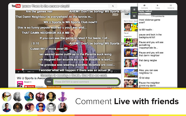Tubegether from Chrome web store to be run with OffiDocs Chromium online Tubegether from Chrome web store to be run with OffiDocs Chromium online